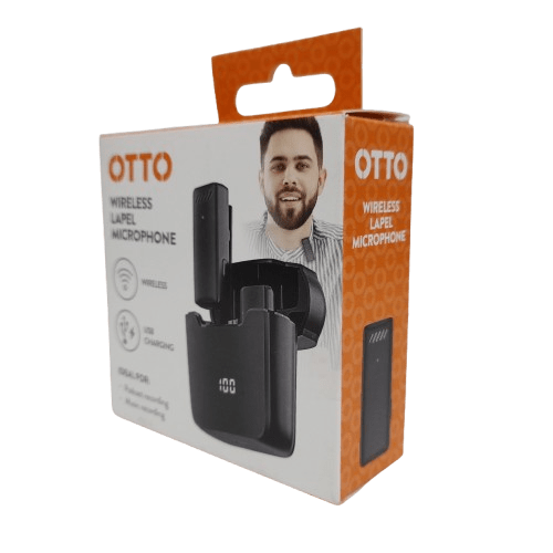 Otto OTLAVWLMIC Wireless Lapel Microphone in Box Like New (JN)