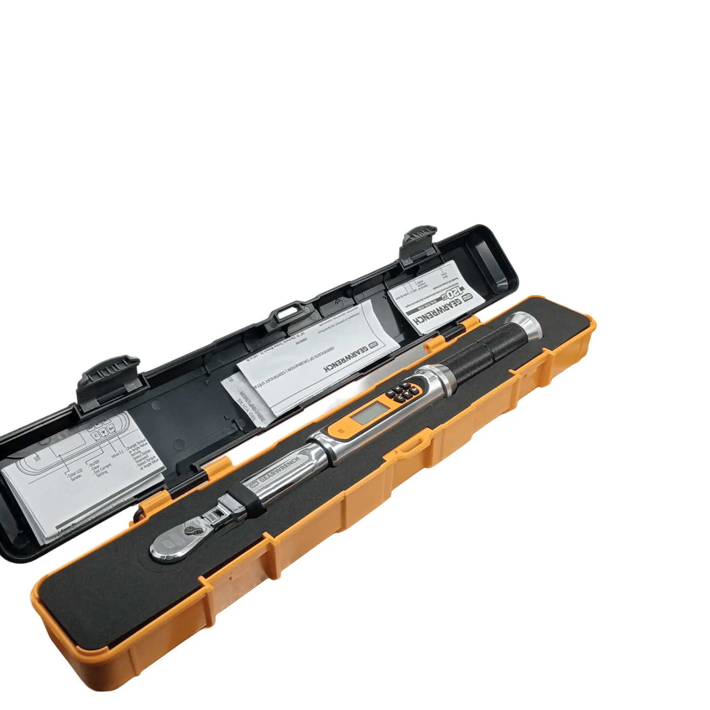 GearWrench 85194 Torque Wrench – Silver (Like New) + Protective Case (WR 1342765)