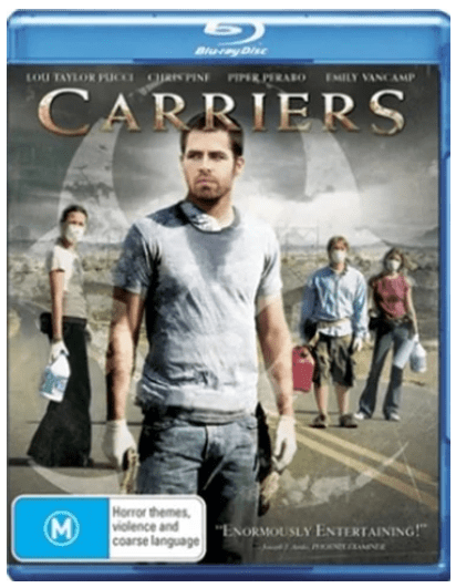 Carriers (2009) Bluray, Ex-Rental Very Good Condition
