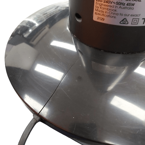 **LOCAL PICK UP ONLY** Kambrook KFA839 116cm Arctic LED Display Tower Fan. Black, With Remote – Crack In Base **LOCAL PICK UP ONLY**  (NA 1353739)