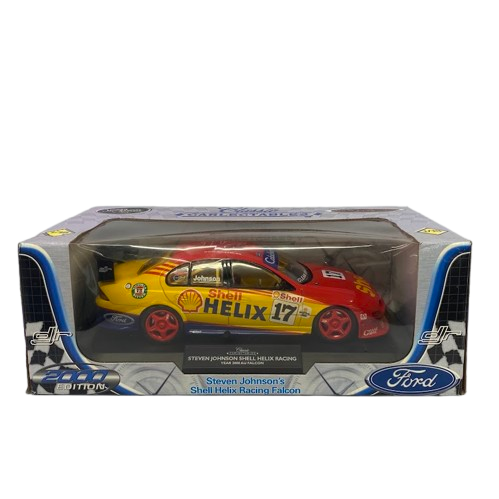 Signed 2000 Steven Johnson’s Shell Helix Racing Falcon.