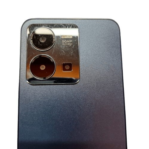 Vivo Y22S Android Mobile Phone, Blue, 64GB Storage, Scratches On Camera, TELSTRA LOCKED, With Silicon Gel Case