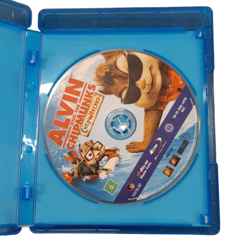 Alvin And The Chipmucks Chipwrecked Bluray ONLY, In Triple Play Case