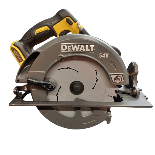 DeWALT 54V XR Flex Volt Brushless Circular Saw DCS578-XE, Like New, With Cutting Guard, SKIN ONLY