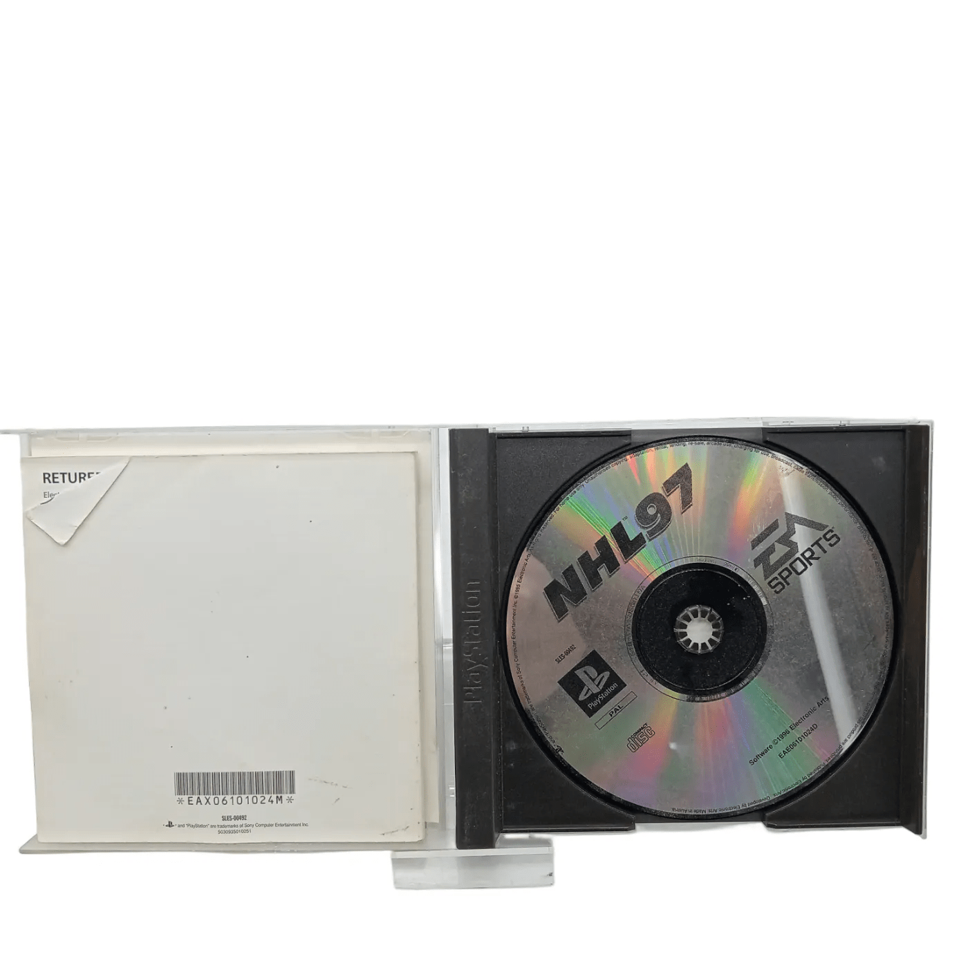 NHL 97 Playstation 1 Game (WR 1349925)