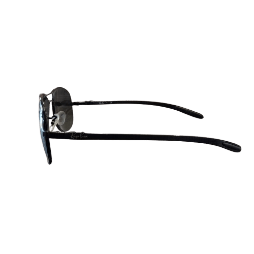 Ray-Ban RB8301 Sunglasses – Gunmetal Frame, Black Gradient Lenses – With Case (GE 1349412)