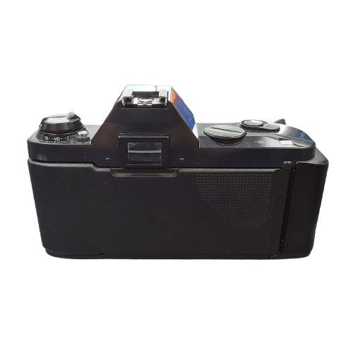 Canon T50 Film Camera With Carry Bag, Lens And Accessories.
