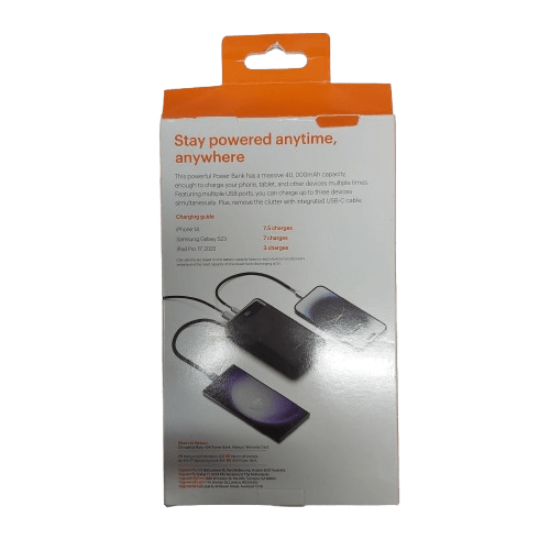 Cygnett Powerbank 40K In Box (WR)