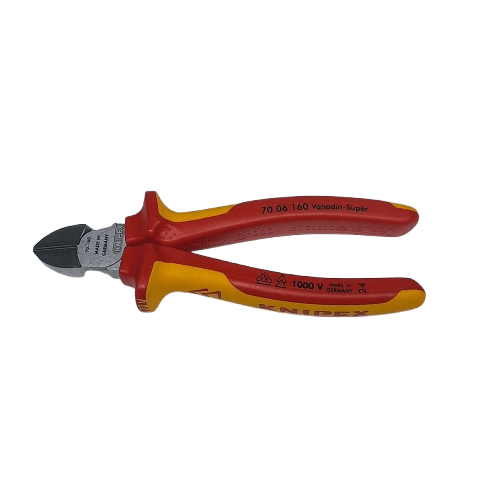 Knipex 70 06 160 Insulated Diagonal Cutters Like New