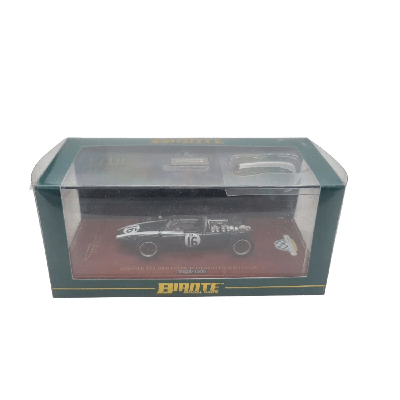 Biante Model Car: Cooper T53 1960 French Grand Prix Winner #0423/1500 *In Plastic Case*