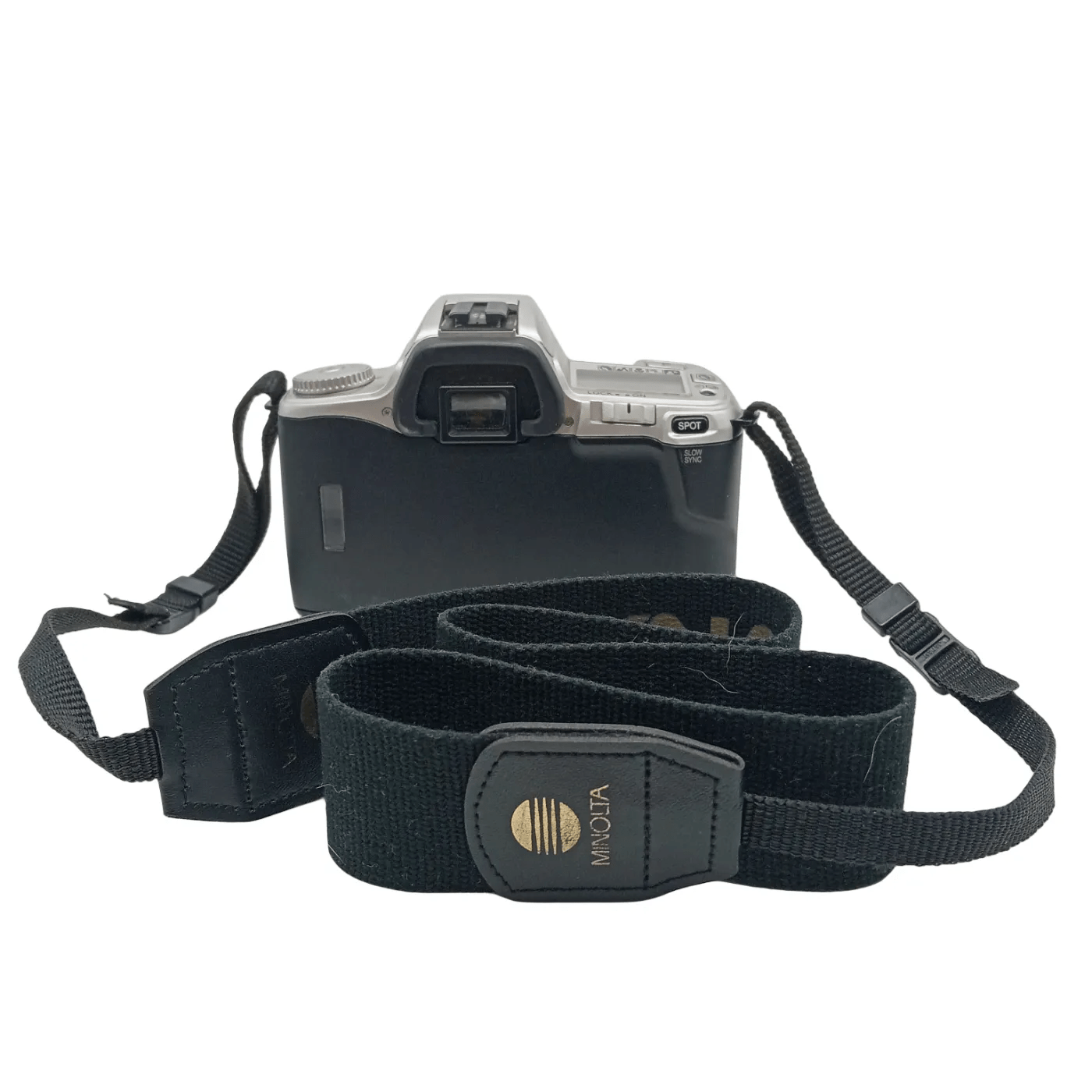 Minolta Dynax 404si 35mm Film Camera – Silver with 35-80mm Lens  (WR 1353305)