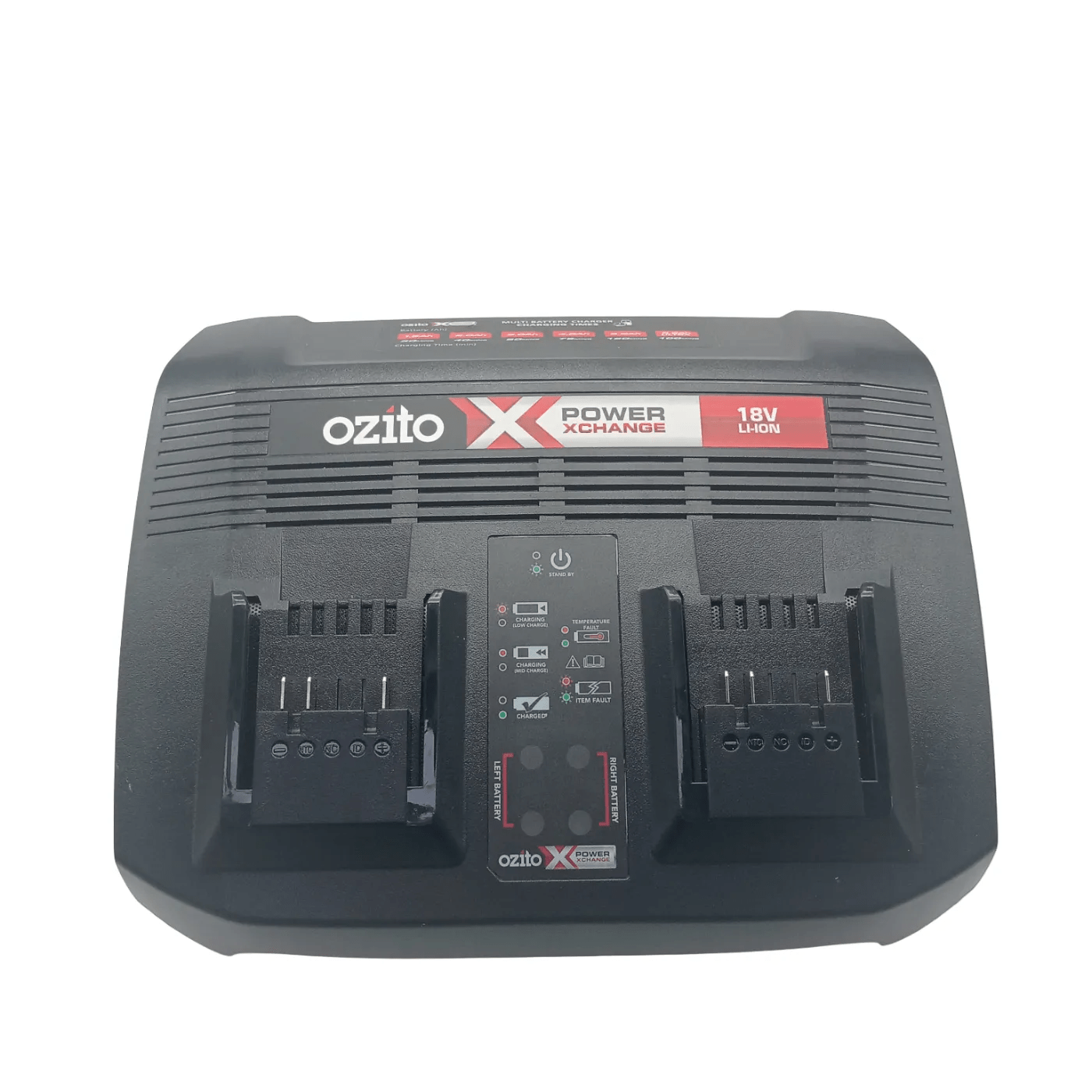 Ozito PXC 18V 2 x 4.0Ah Battery &  Charger Pack Like New In Box