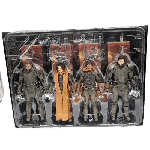 Dune Gold Label Pt 2 4 Pack Figures – Gurney Halleck , Paul Atreides , Chani , Stilgar – Mcfarlane