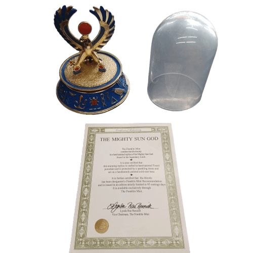 Franklin MInt Treasures Collection Set Of 6 With Authentication certificates (WR)