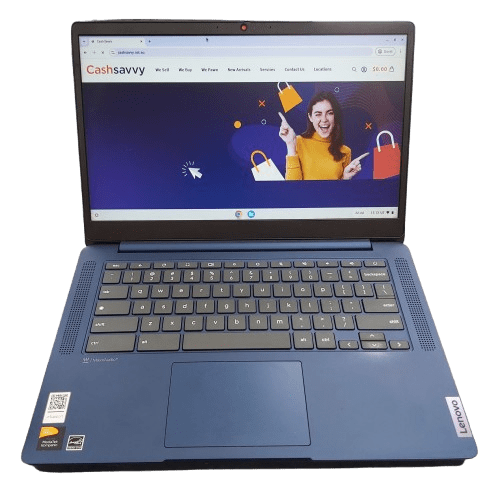 Lenovo Ideapad Slim 3 Chromebook 14M868, 14in, Blue, Mediatek Kompanio 720, 4GB, 128GB Storage, With Charger (WR 1344233)