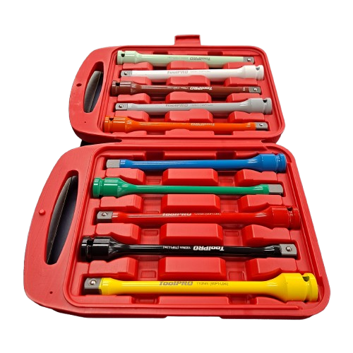 ToolPRO Torque Limiting Extension Bar Set 1/2″ Drive 10 Piece