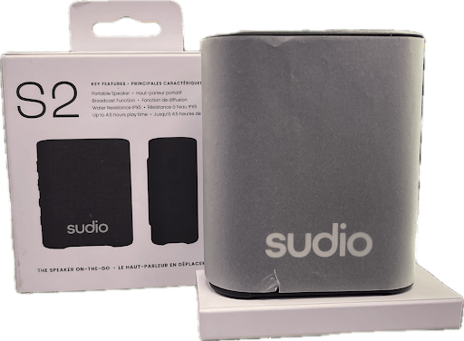 Sudio Black S2 Speaker In Box