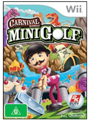 Carnival Games Mini Golf Nintendo Wii Game Acceptable Condition *Scratches On Disc* (CP-1353612)