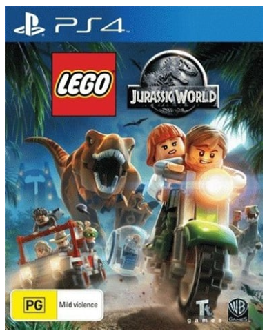 Lego Jurassic Park Playstation 4 Game Good Condition With Manual