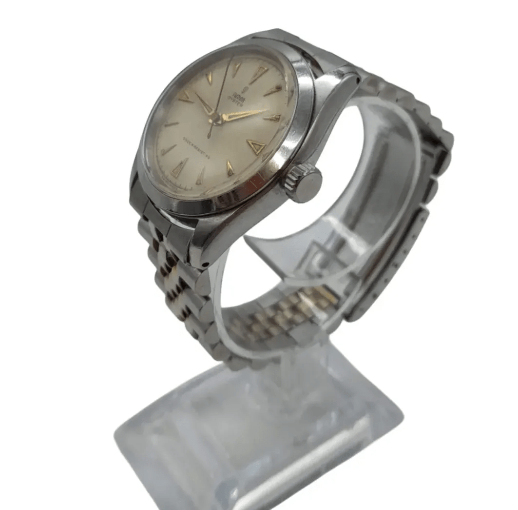 Tudor Oyster 7904 Small Rose 33.5mm 1950s – ETA 1182 Manual – Rare Classic (WL 1341782)