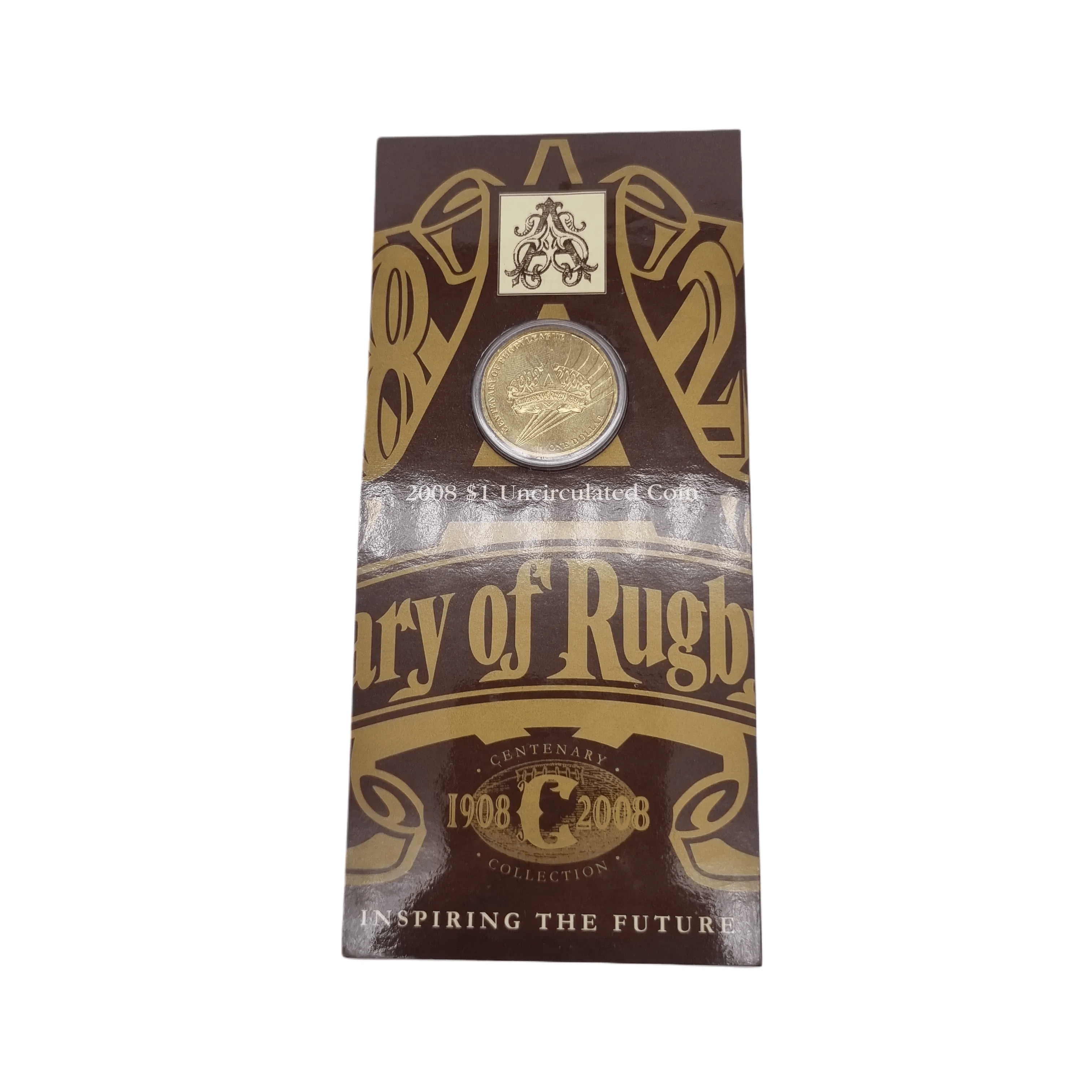 Royal Australian Mint – 2008 Centenary of Rugby League $1 Uncirculated Coin