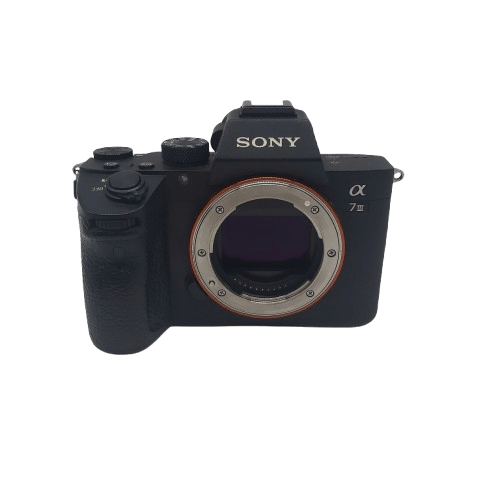 Sony Alpha 7 III Digital E-Mount Camera with 35mm Full Frame Image Sensor  * Missing Battery Cover – Body Only (CP-1336105)