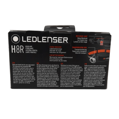 Ledlenser H8R Rechargeable Headlamp in Box Like New (JN)