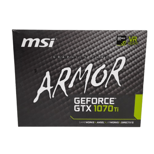 MSI GeForce GTX 1070 Ti ARMOR 8G Graphics Card