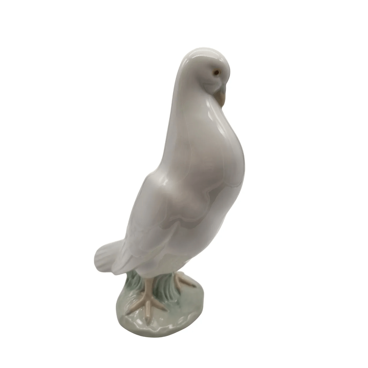 NAO BY LLADRO Daisa 1983 White Porcelain Standing Dove Handmade in Spain