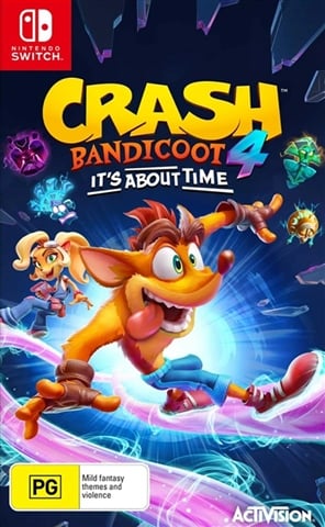 Nintendo Switch Game: Crash Bandicoot 4: It’s About Time *Cartridge Only* (WR 1352950)