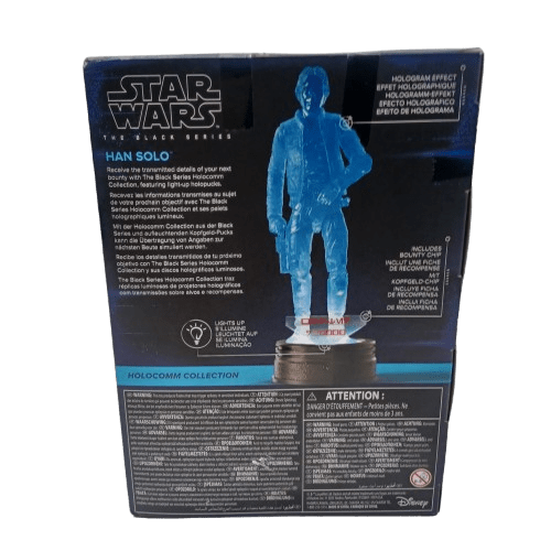Star Wars Han Solo Holocomm The Black Series In Box