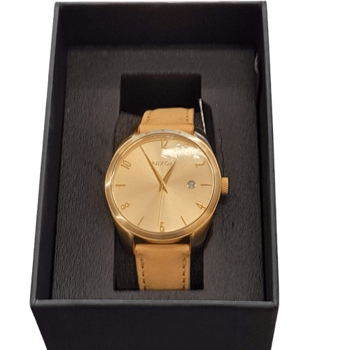 Nixon Thalia Leather Watch With Tags And Box