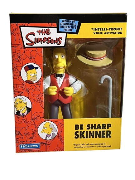 The Simpsons Be Sharp Skinner Playmates (WR)
