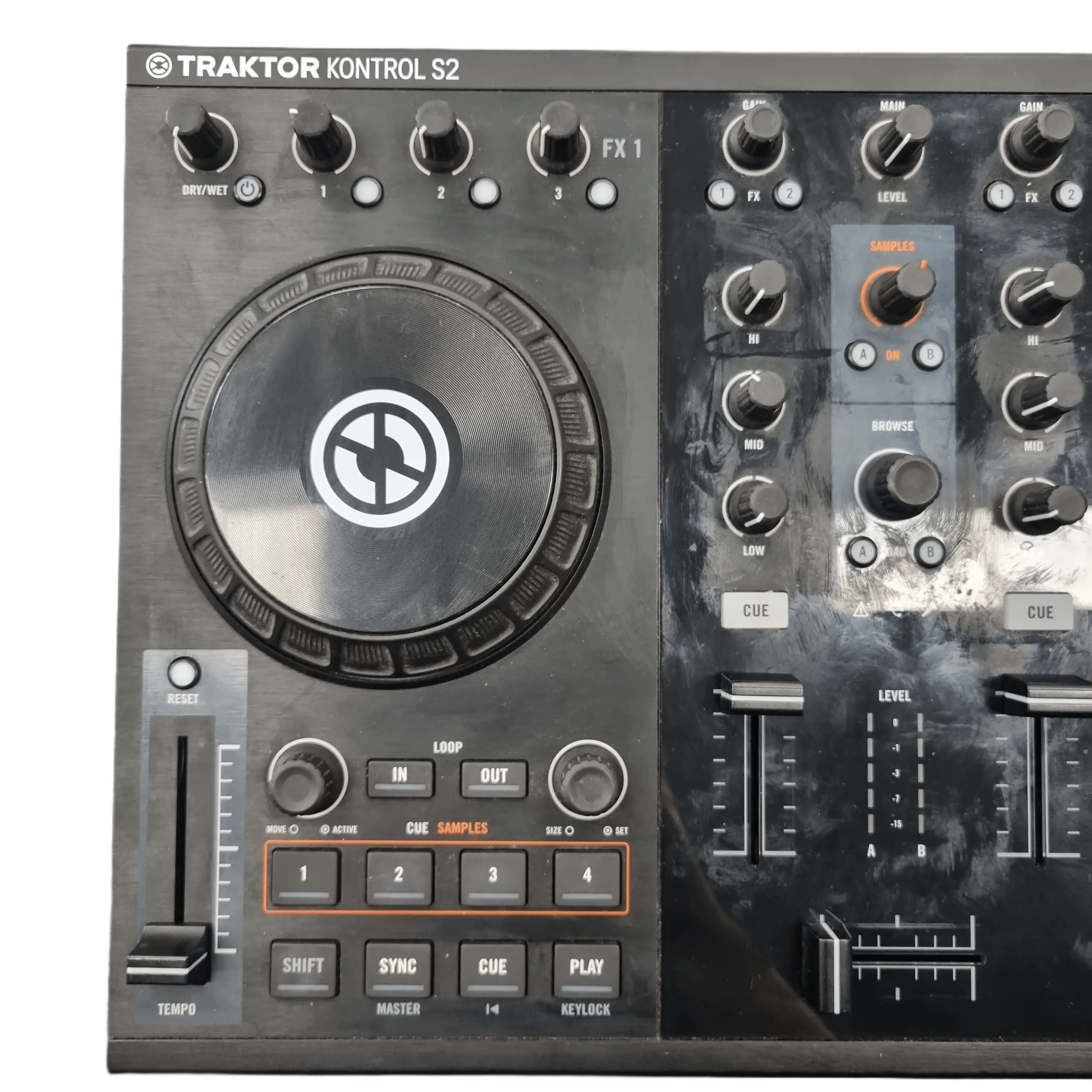 Native Instruments Traktor Kontrol S2 MK1 DJ Controller *No Power Or USB*