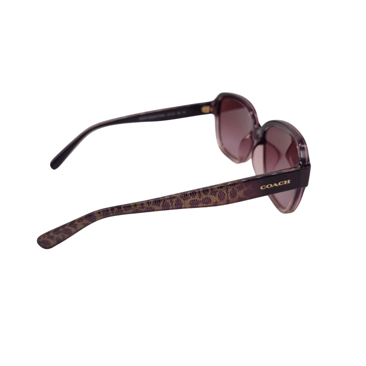 Coach Glasses 56228H Eggplant Rose Purple + Case – WR 1324094