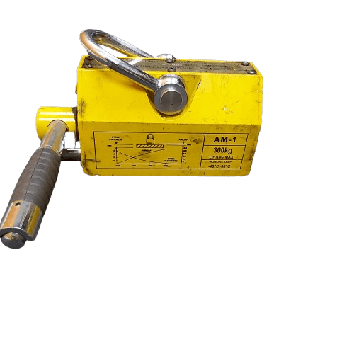AUSLIFT PERMANENT MAGNETIC LIFTER AM-1 300KG  YELLOW