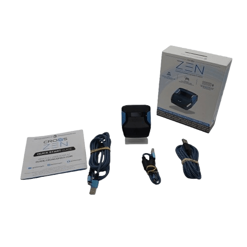 Cronus Zen Controller Converter CM00053, Blue/Black, Very Good Condition, With Box, Instructions, 2x Micro USB Cables + 1x Mini USB Cable (LE 1347753)