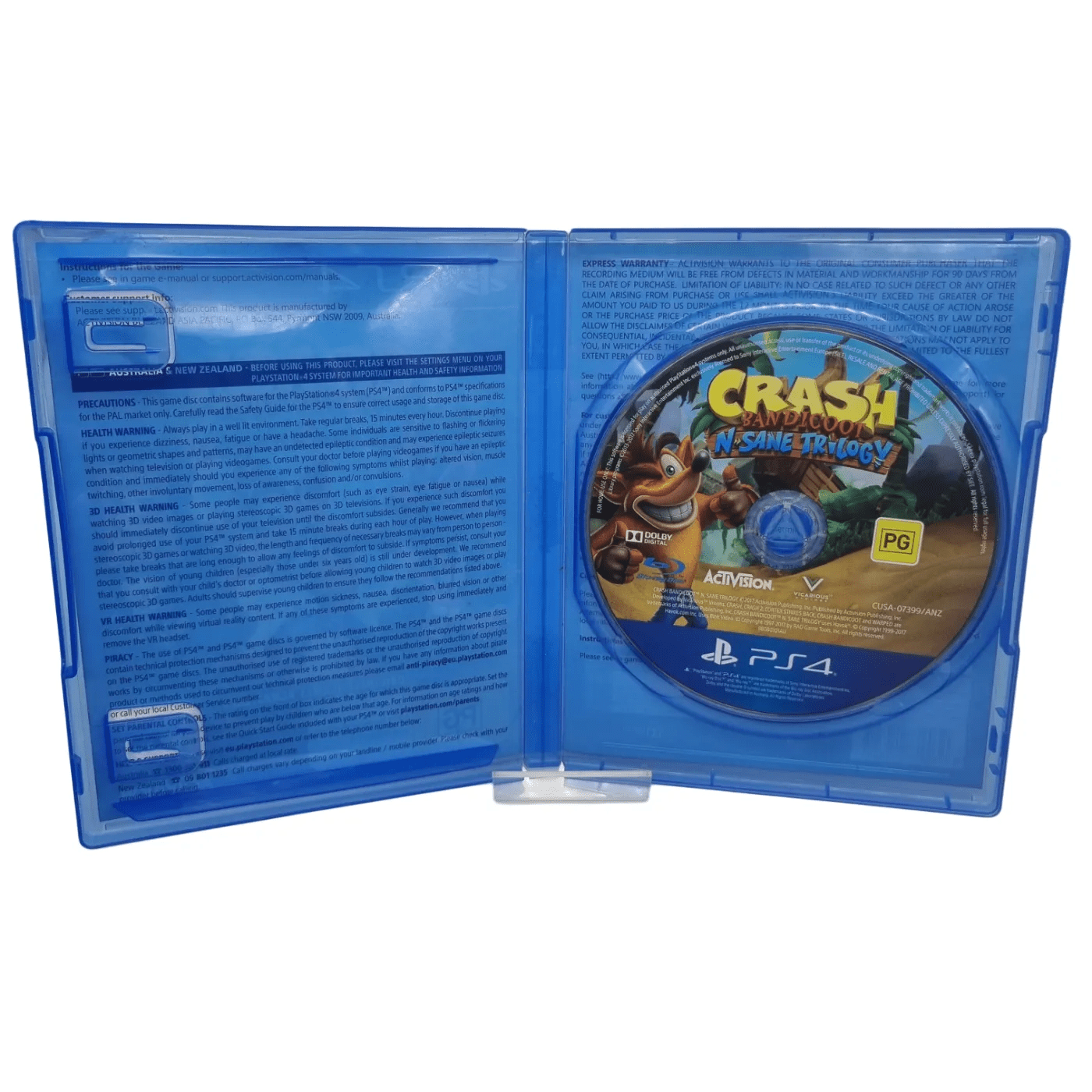 Crash Bandicoot N. Sane Trilogy – PlayStation 4 Game (WR1343301)