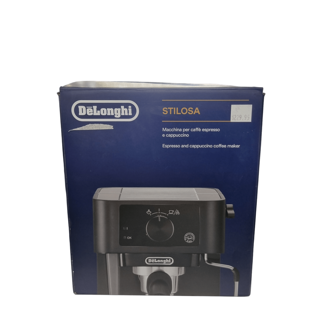 Delonghi Coffee Machine Stilosa In Box + Portafilter + Filters + Spoon