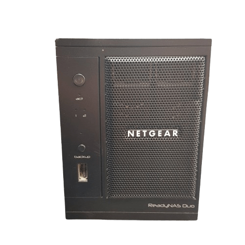 NetGear ReadyNAS Duo RND2000 v2 With Power supply