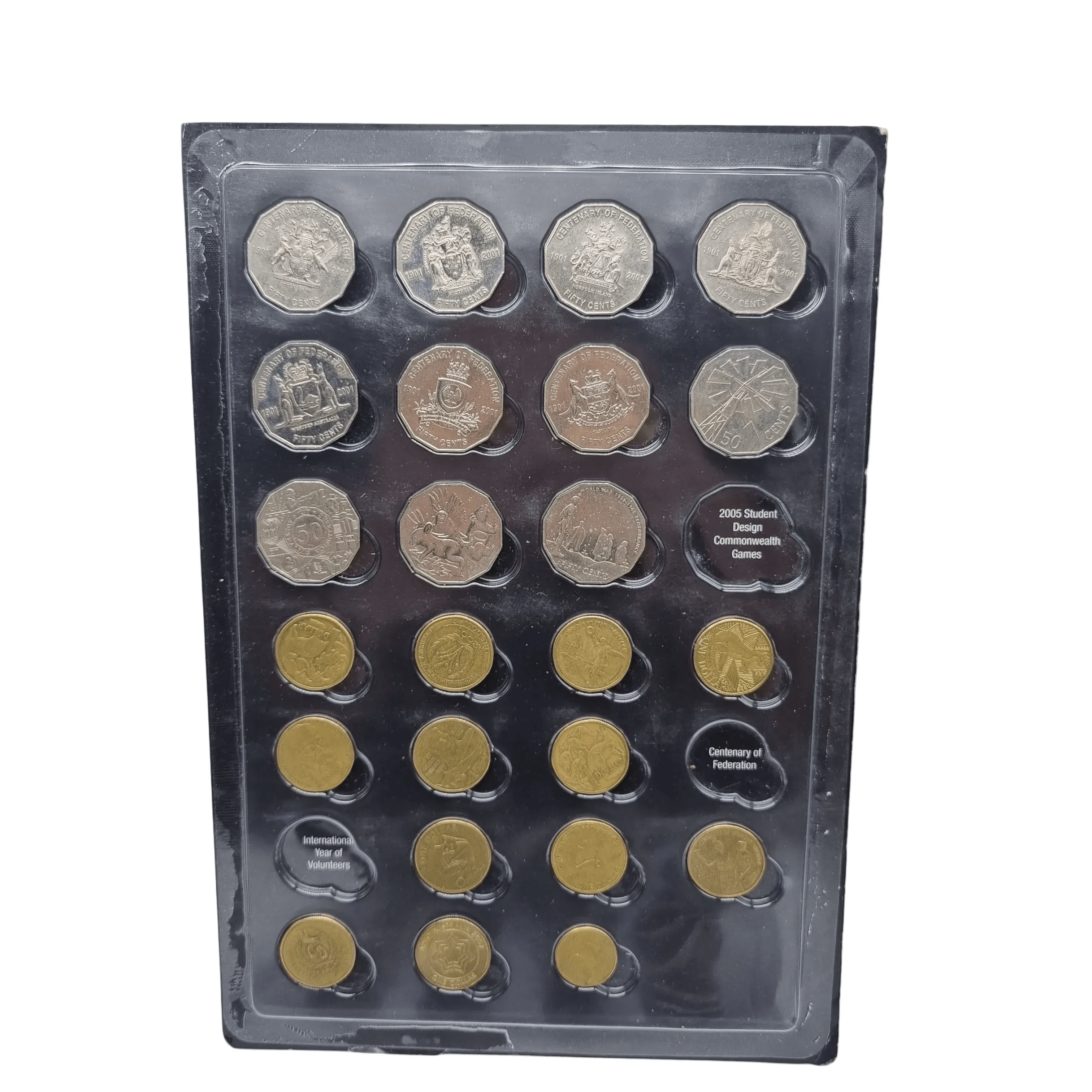 Scholastic Ultimate Coin Collection Deluxe Edition – 59 Coins (Missing Four Coins – One Page No Longer Attached)