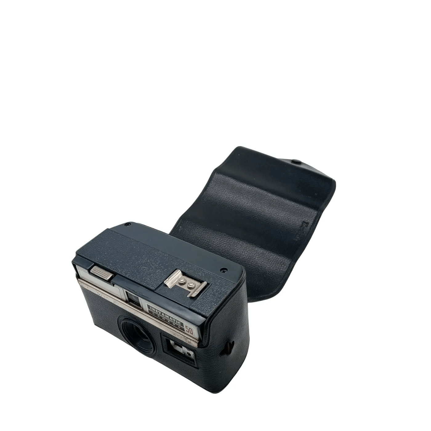 Kodak Instamatic 50 Film Camera – Black with Case  (WR 1353307)
