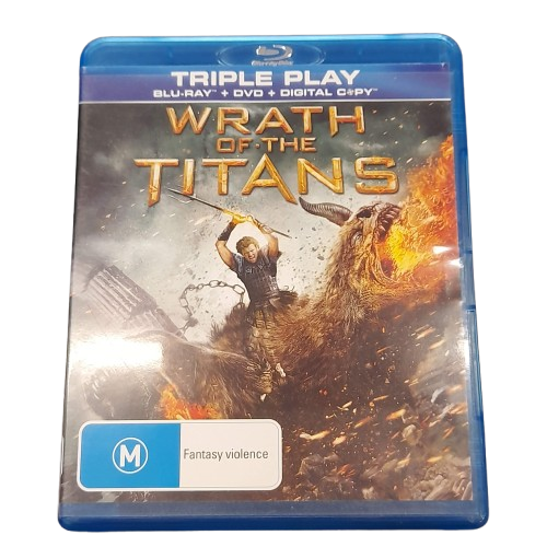 Wrath of the Titans Blu-Ray ( Excellent Condition with Case )