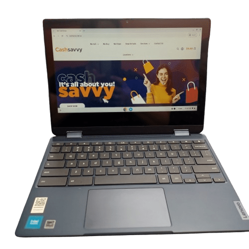 Lenovo Chromebook Flex 3 (11IJL6), N4500, 4GB RAM, 64GB EMMC, Blue, With Charger, Scuff Marks To Body