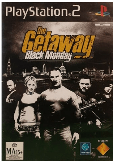 The Getaway 2 Black Monday Playstation 2 Game Good Condition No Manual