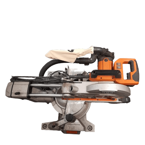 AEG 1800W 254mm Dual Bevel Slide Compound Mitre Saw With AEG Mitre Saw Stand/Trolley **PICK UP ONLY**