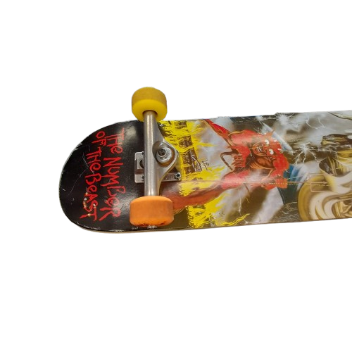 Iron Maiden Skateboard Number of The Beast Skateboard *PICK UP ONLY*