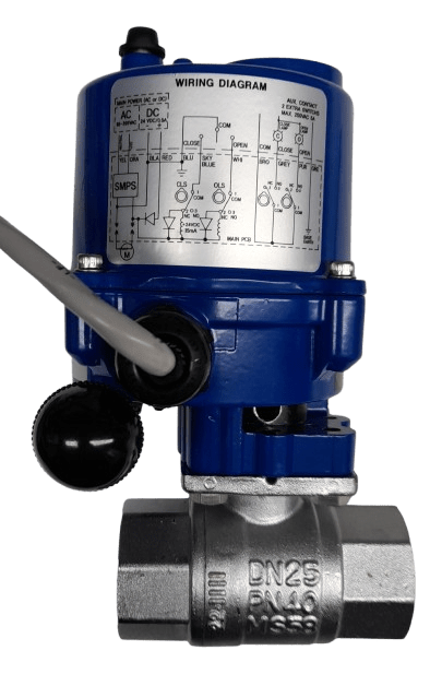 RS Pro HQ-003 Motorised Valve Electric Actuator Ball-Type 1000psi Like New