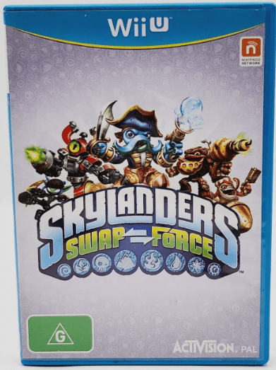 Skylanders Swap Force Wii U Game Good Condition Without Manual
