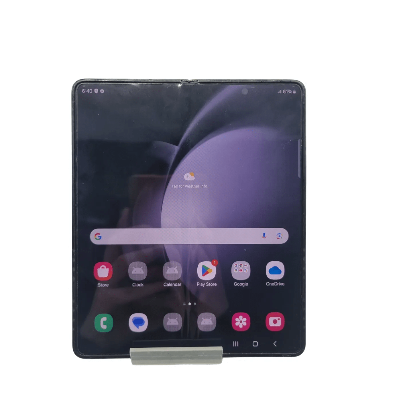 Samsung SM-F946B Mobile Phone 512GB Black Galaxy Z Fold5 Very Scratched and Minor Crack – (WR 1356637)